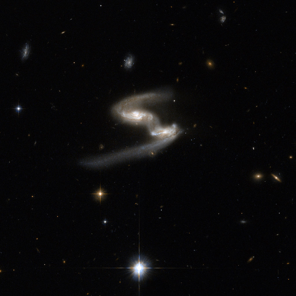 Hubble Interacting Galaxy ESO 77-14