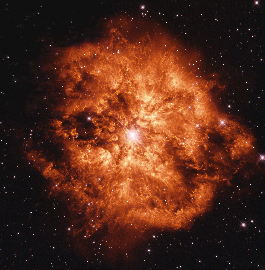 M1-67 and Wolf-Rayet 124
