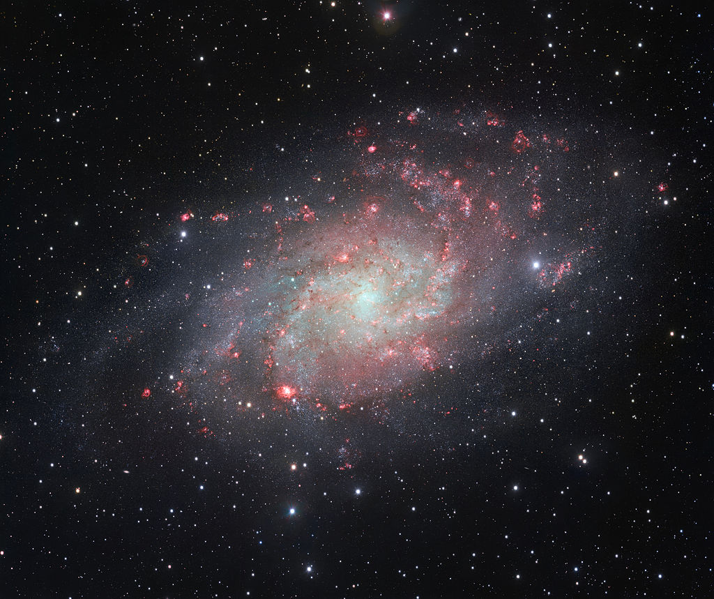 VST snaps a very detailed view 
of M33 (the Triangulum Galaxy)