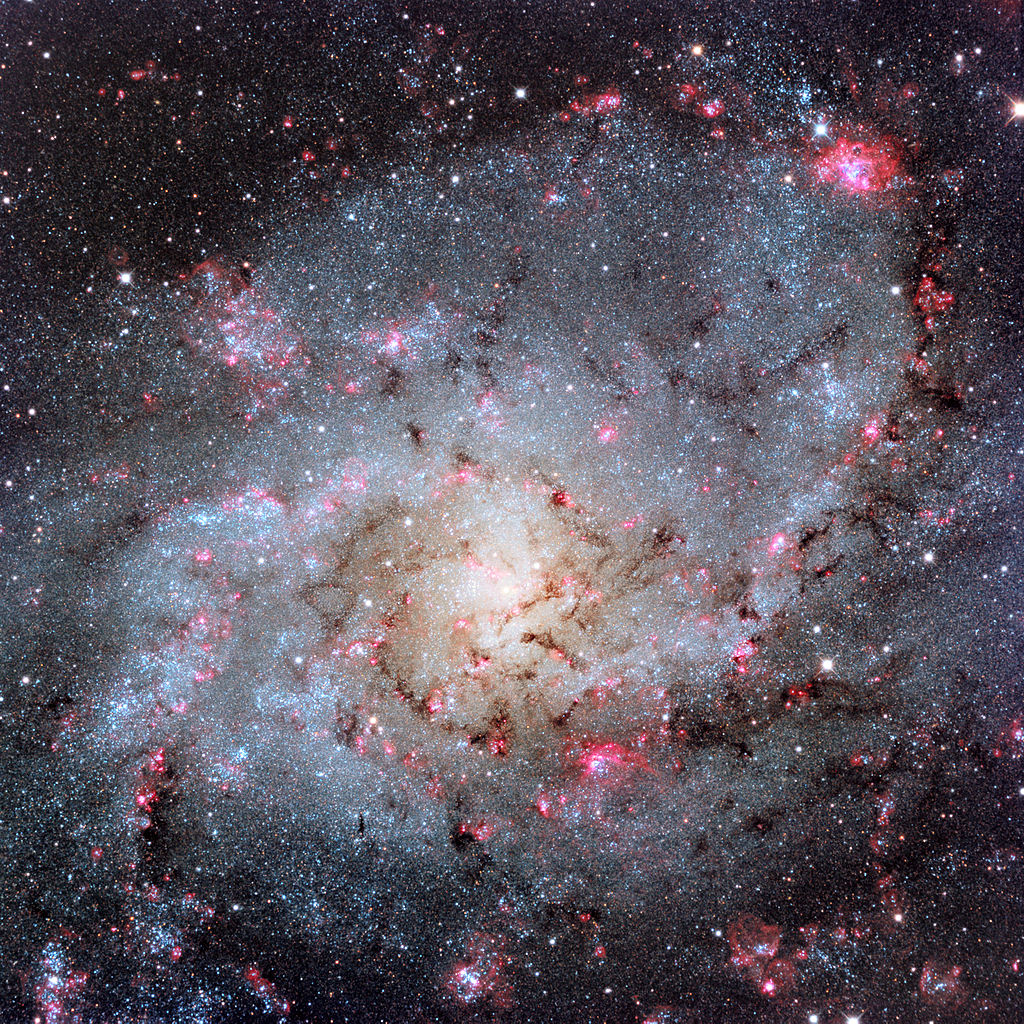 The Hydrogen Clouds of M33 (the Triangulum Galaxy)