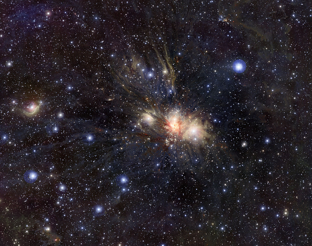 Infrared VISTA view of a nearby star formation in Monoceros, Monoceros R2