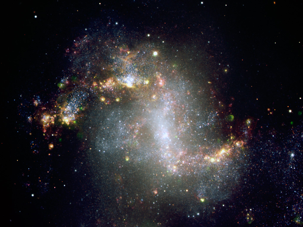 NGC 1313 (starburst galaxy)