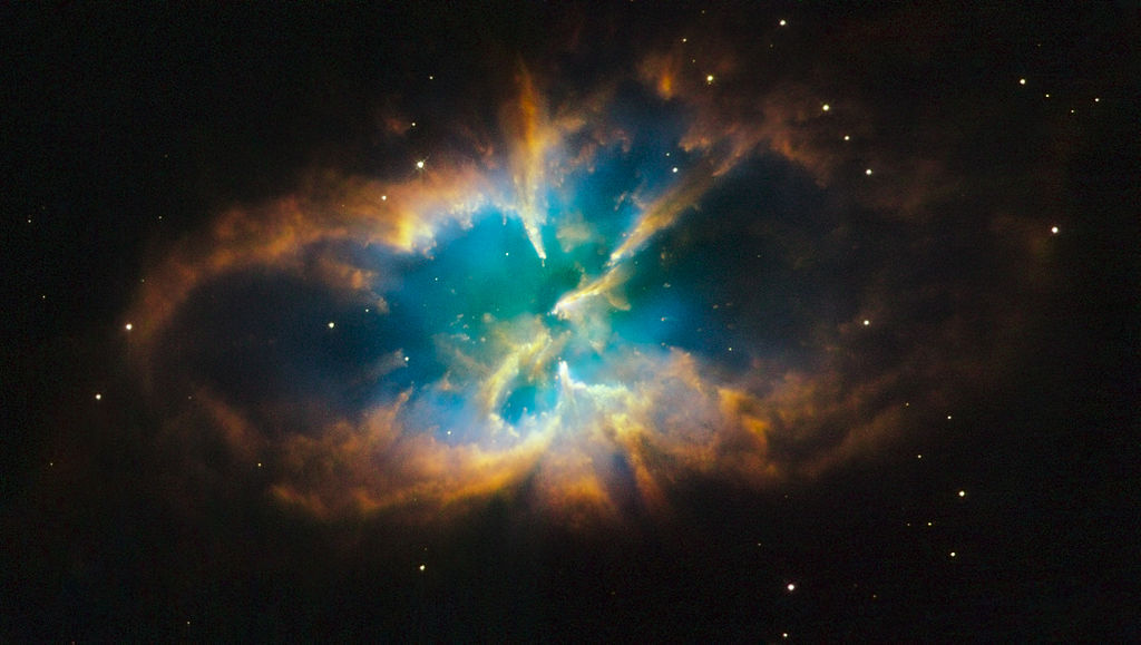 NGC 2818 (planetary nebula) by the Hubble Space 
Telescope