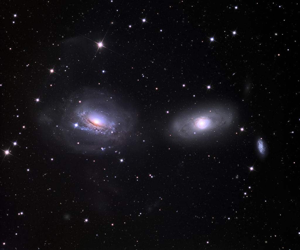 Galaxies NGC 3166 and NGC 3169