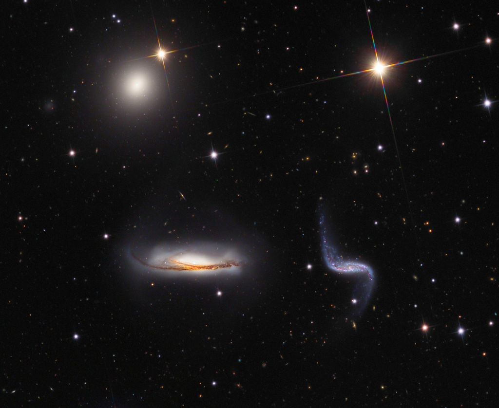 NGC 3187, NGC 3190, and NGC 3193