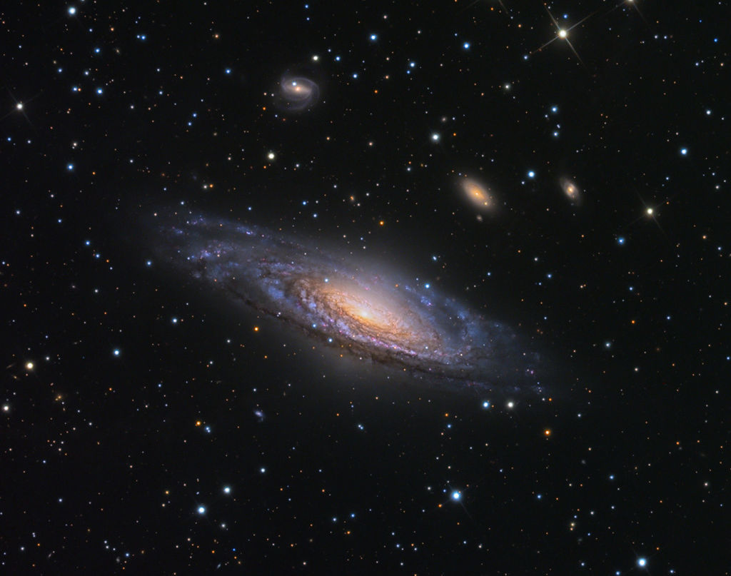 NGC 7331, 7335, 7336, and 7337
